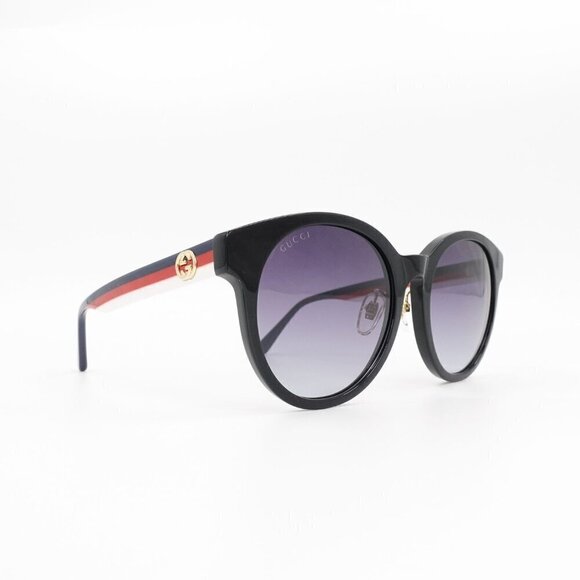 Gucci GG0416 Sunglasses Black Blue OS - Picture 14 of 16